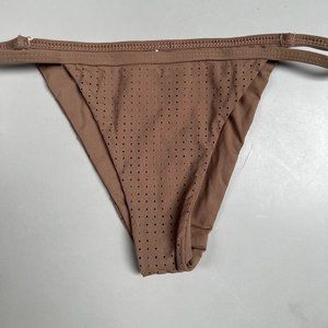 San Lorenzo Mesh Bikini Bottom in Brown